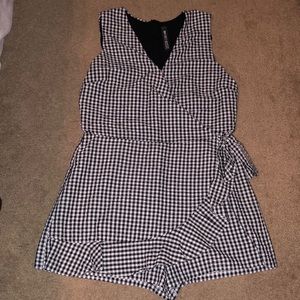 Skirt in front —shorts in back romper!